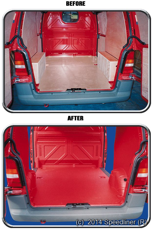  Red Van Before and After